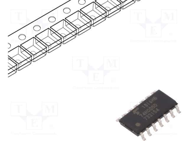 74HC05D