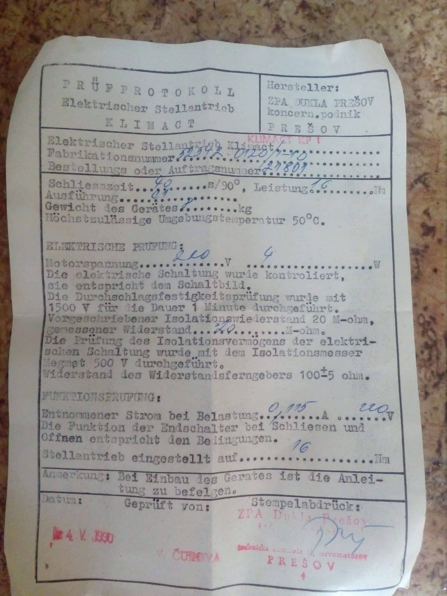 Привід поворотної заслінки KLIMACT KPI